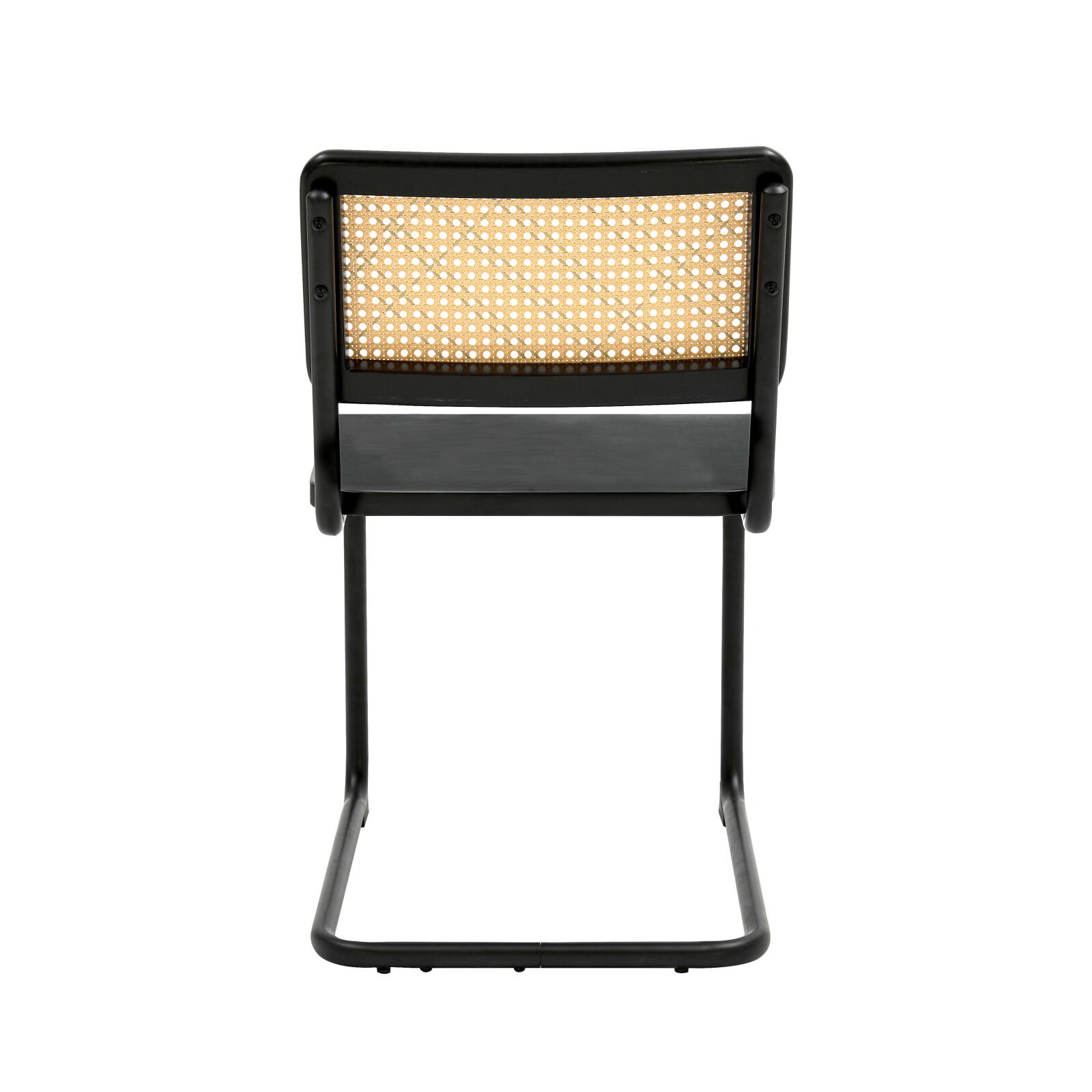 Sillas de madera y metal - Lote de 2