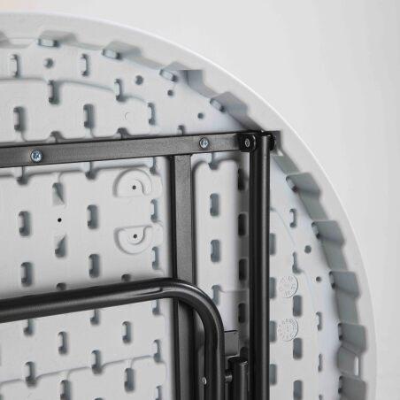 Mesa alta plegable 80x110 cm y funda elástica verde abeto (5/7)