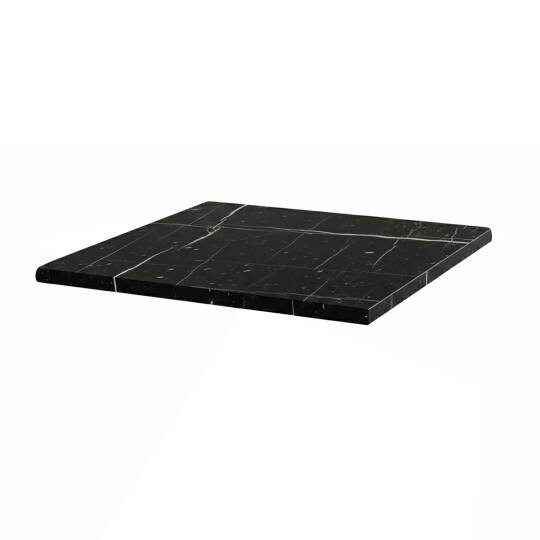 Tablero cuadrado de madera moldeada laminada 70 x 70 cm