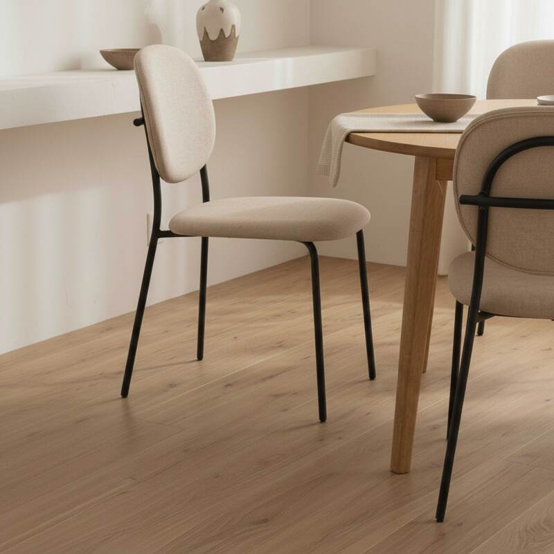 Sillas de tela y metal - Lote de 2 (2/8)