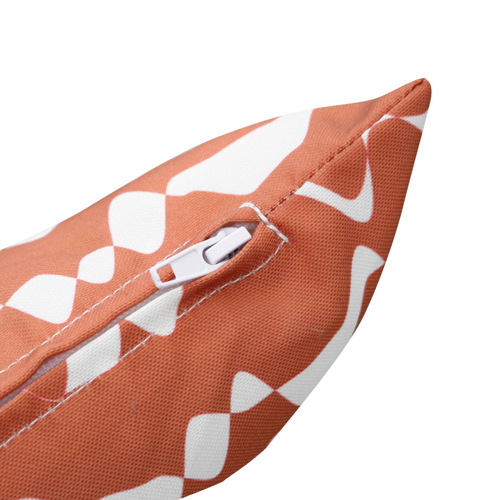 Cojines de exterior pequeños rectangulares para palé 50 x 30 cm – Lote de 2