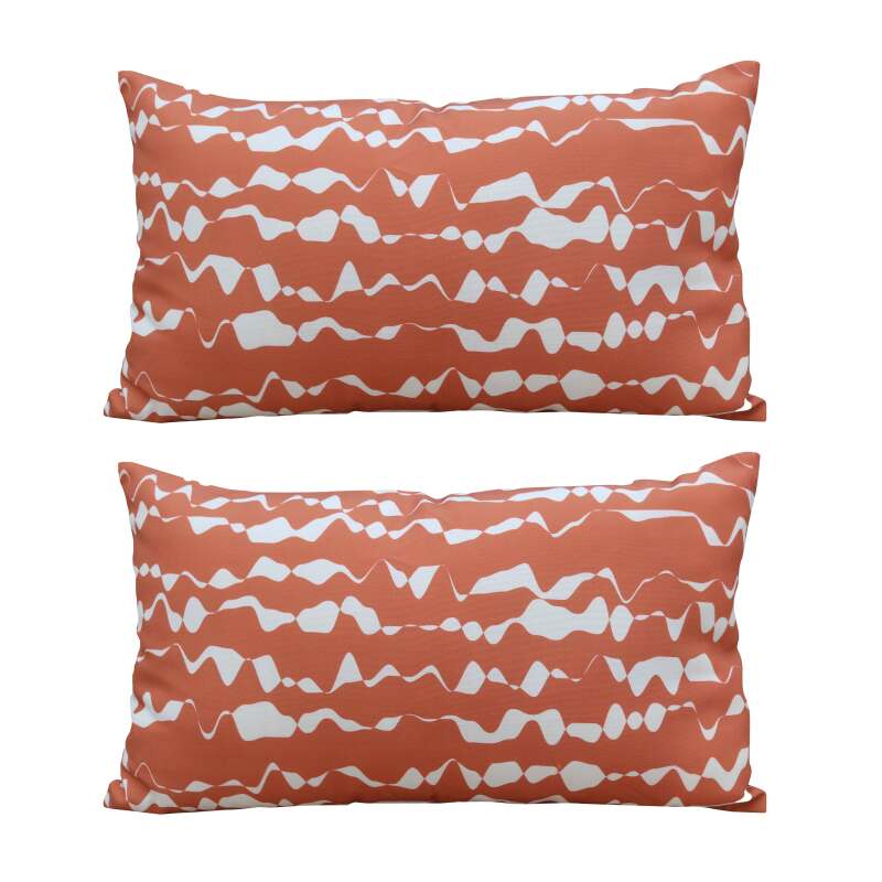 Cojines de exterior pequeños rectangulares para palé 50 x 30 cm – Lote de 2