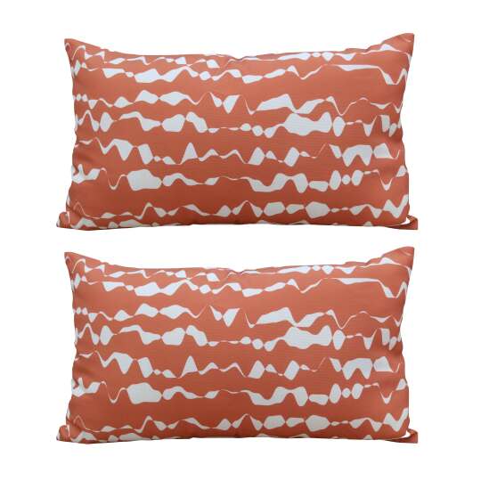 Cojines de exterior pequeños rectangulares para palé 50 x 30 cm – Lote de 2 | Oviala