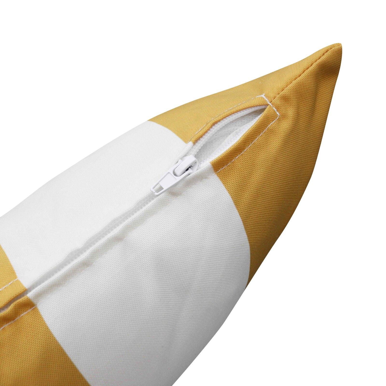 Cojines de exterior pequeños rectangulares para palé 50 x 30 cm – Lote de 2