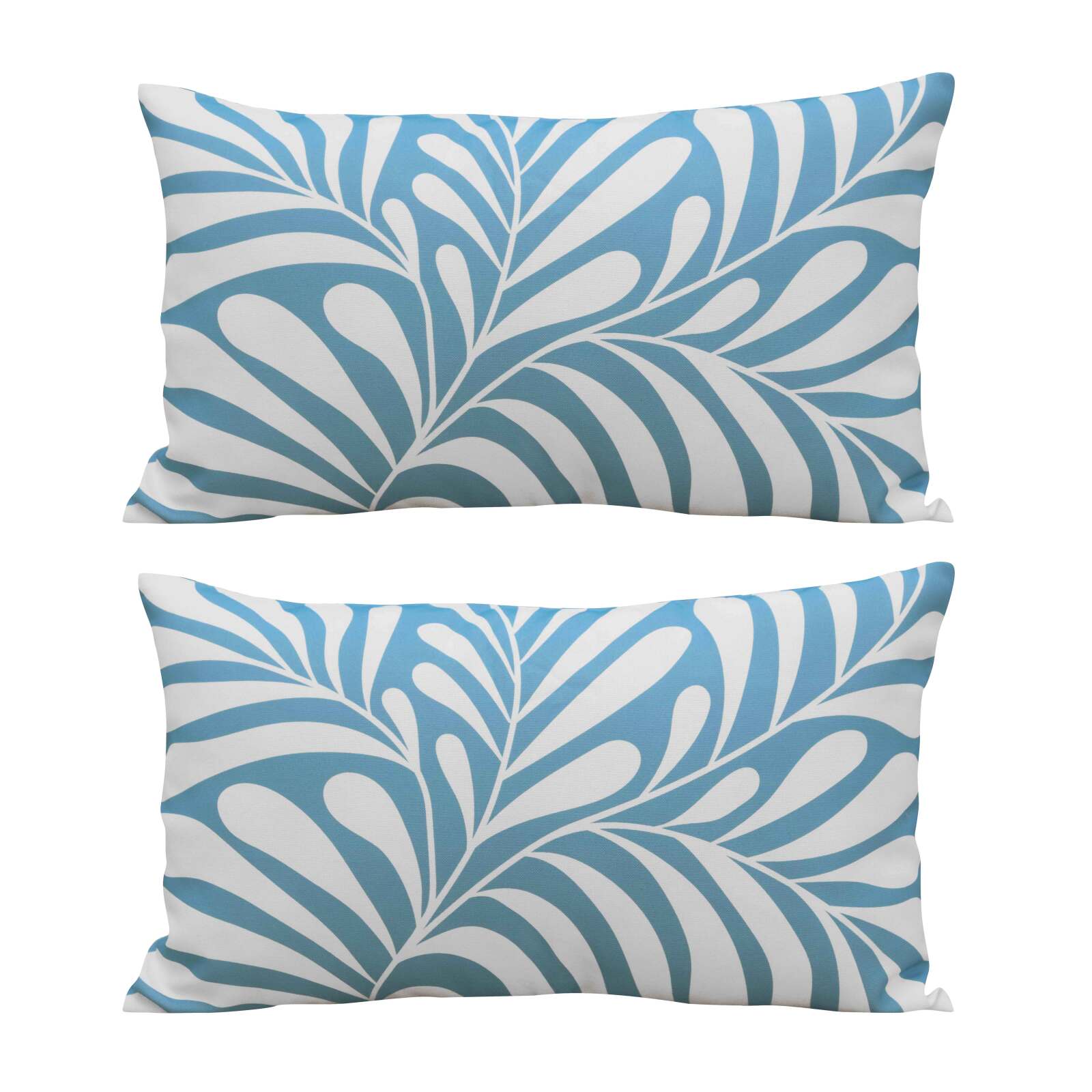 Cojines de exterior pequeños rectangulares para palé 50 x 30 cm – Lote de 2