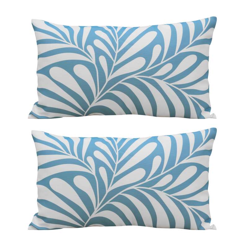 Cojines de exterior pequeños rectangulares para palé 50 x 30 cm – Lote de 2