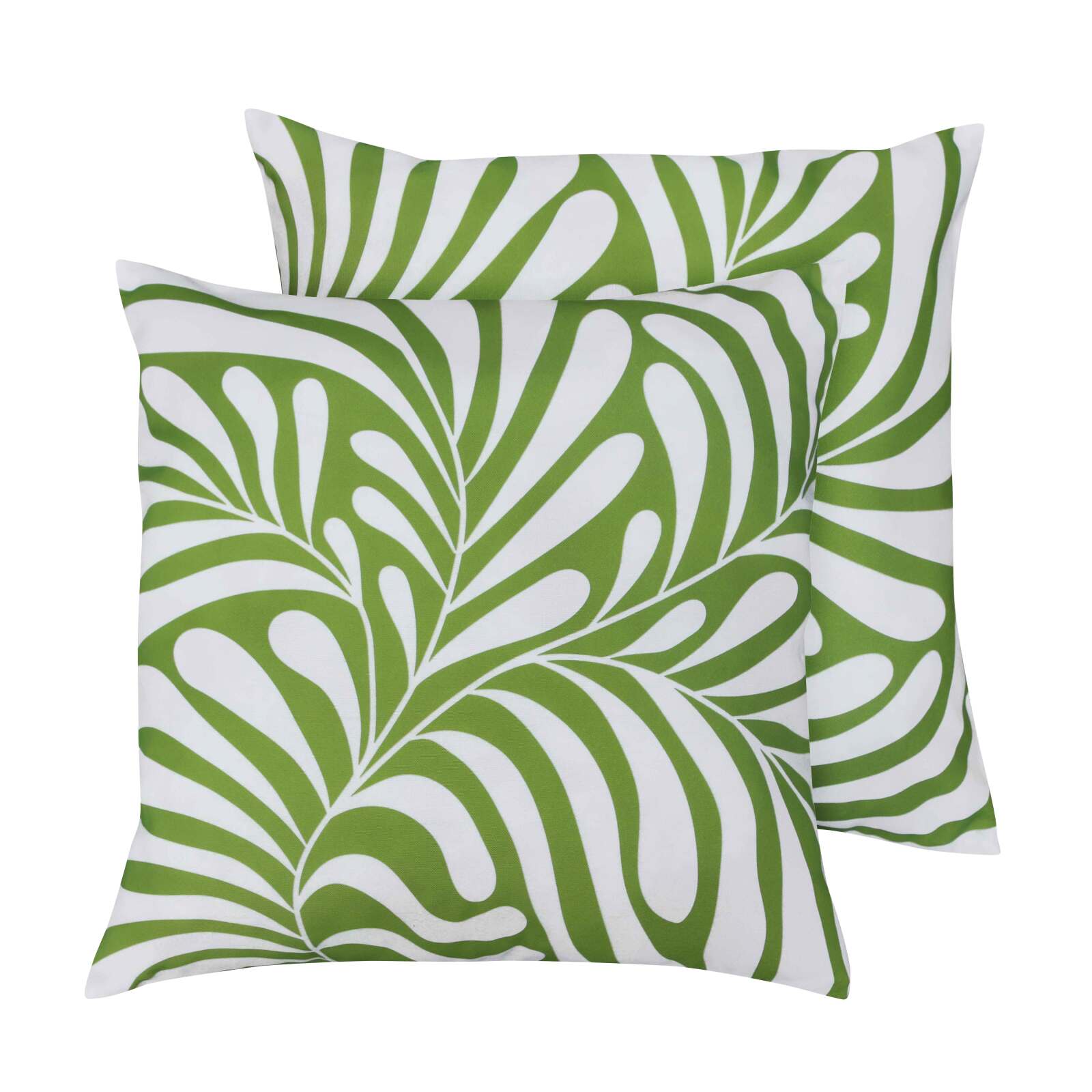 Cojines de exterior cuadrados desenfundables 45x45 cm - Lote de 2