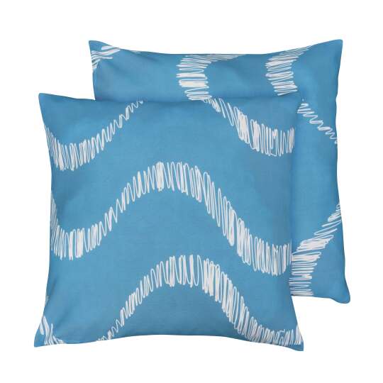 Cojines de exterior cuadrados desenfundables 45x45 cm - Lote de 2 | Oviala