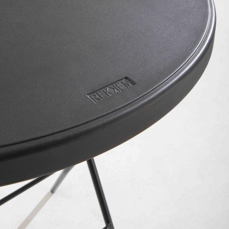 Mesa alta plegable 80x110 cm - Lote de 2 (4/7)