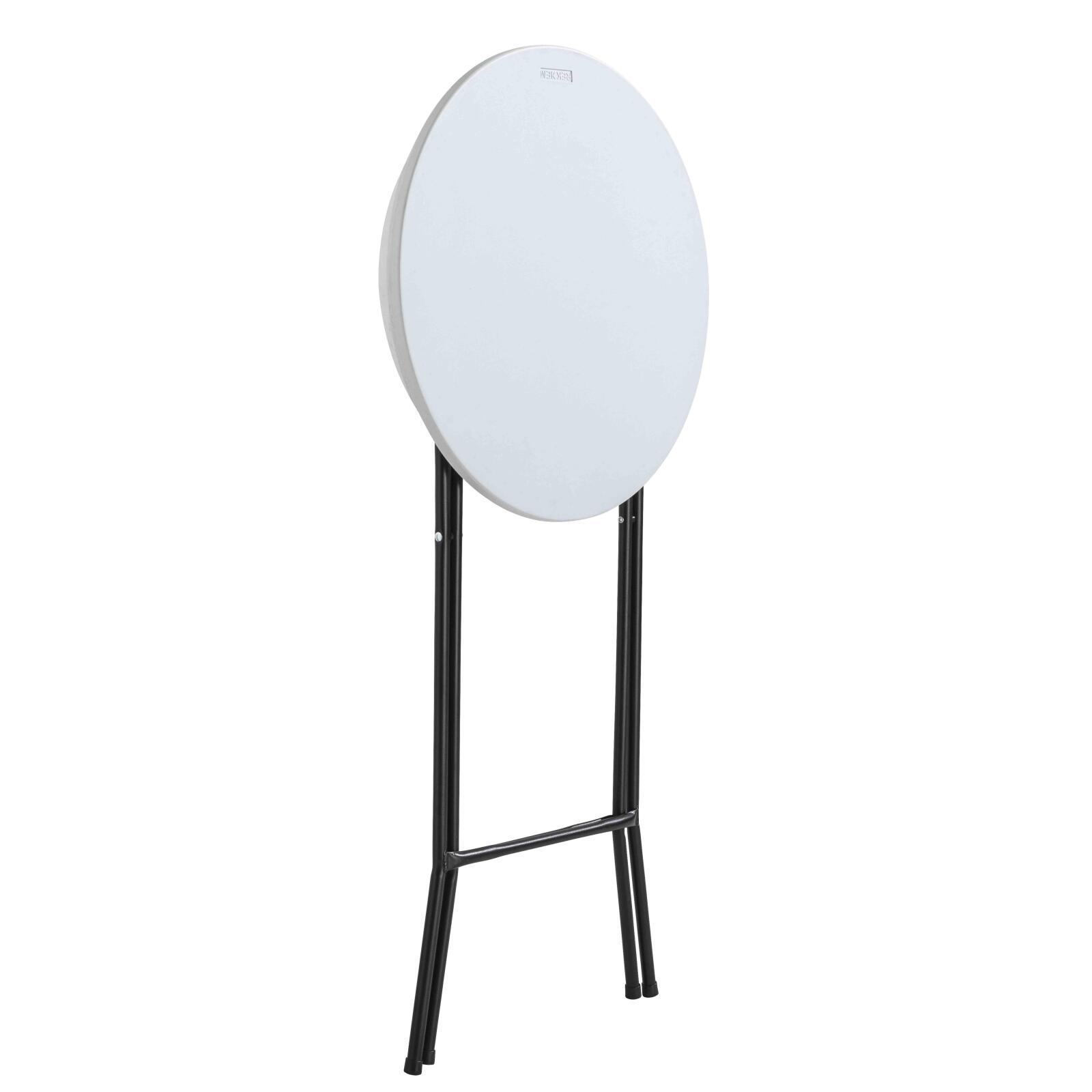 Mesa alta plegable 60x110 cm - Lote de 2