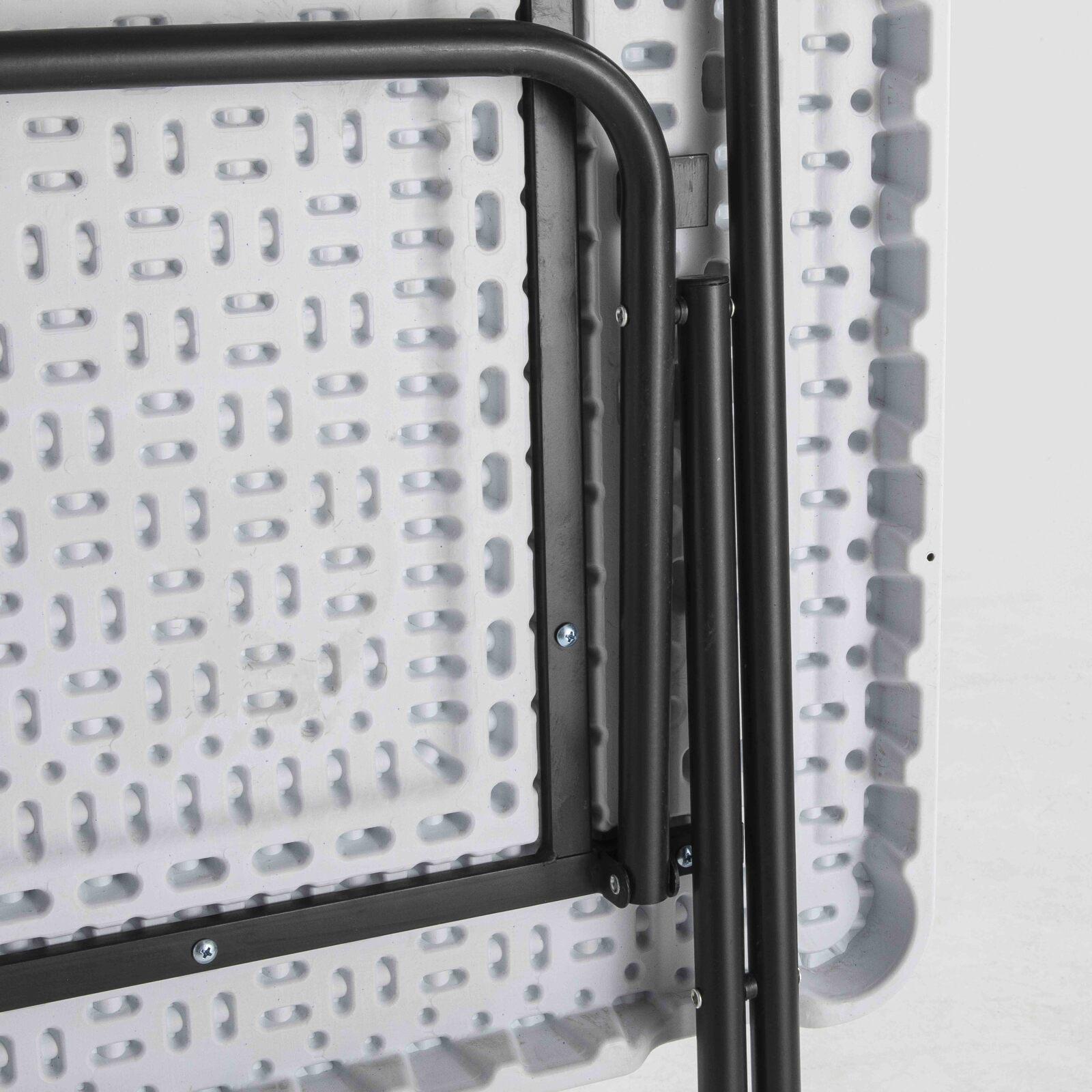 Mesa alta plegable 68x68x110 cm - Lote de 2