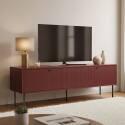 Mueble TV colorido de efecto listones 150 cm - Lifestyle