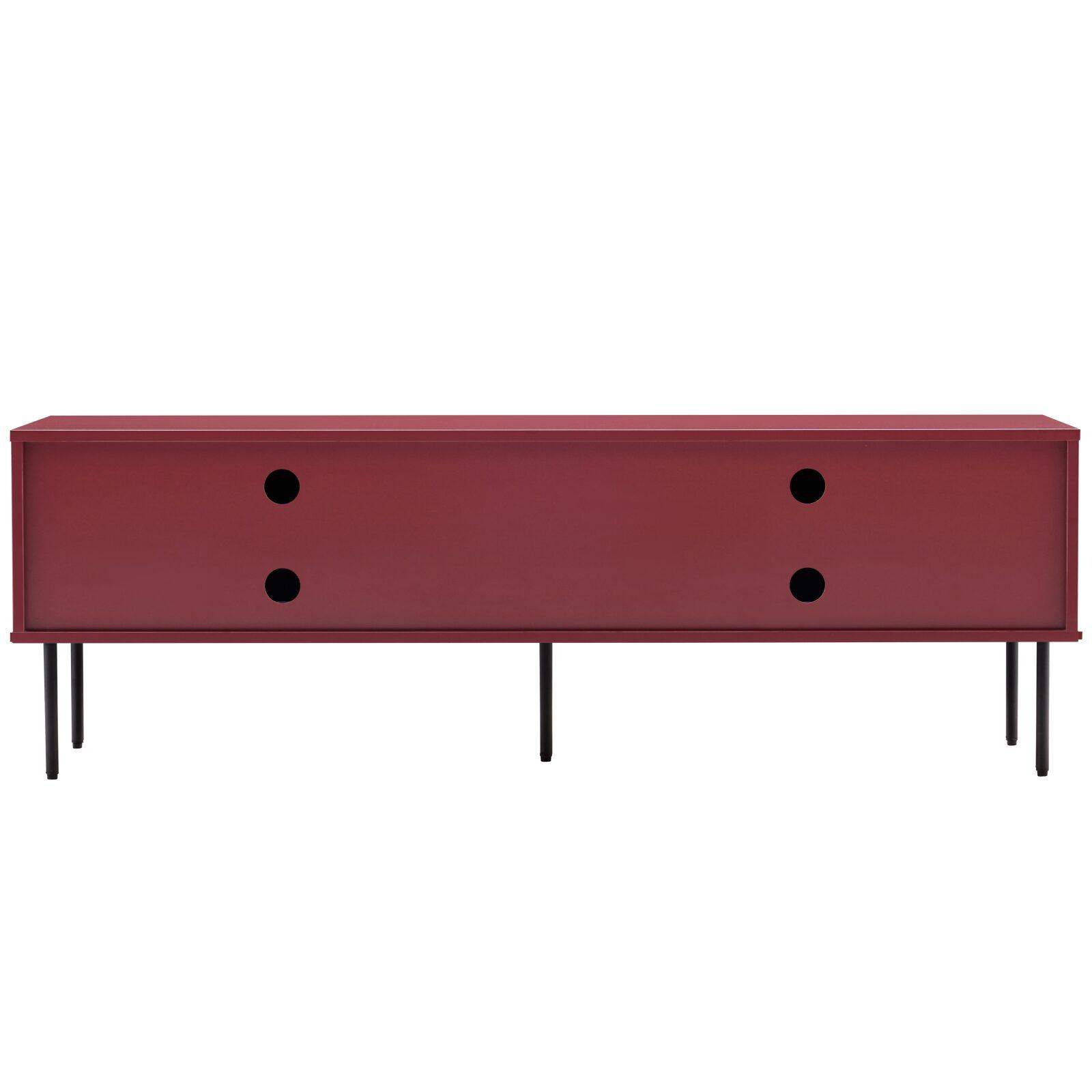 Mueble TV colorido de efecto listones 150 cm