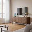 Mueble TV de efecto madera 120 cm