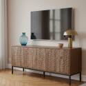 Mueble TV de efecto madera 120 cm
