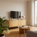 Mueble TV de efecto madera 120 cm