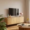Mueble TV de efecto madera 120 cm