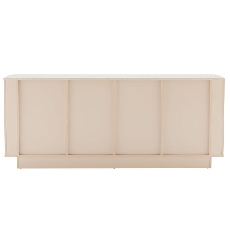 Aparador liso FSC® 4 puertas 180 cm (4/7)