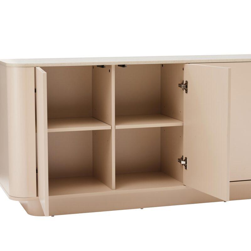 Aparador liso FSC® 4 puertas 180 cm (6/7)