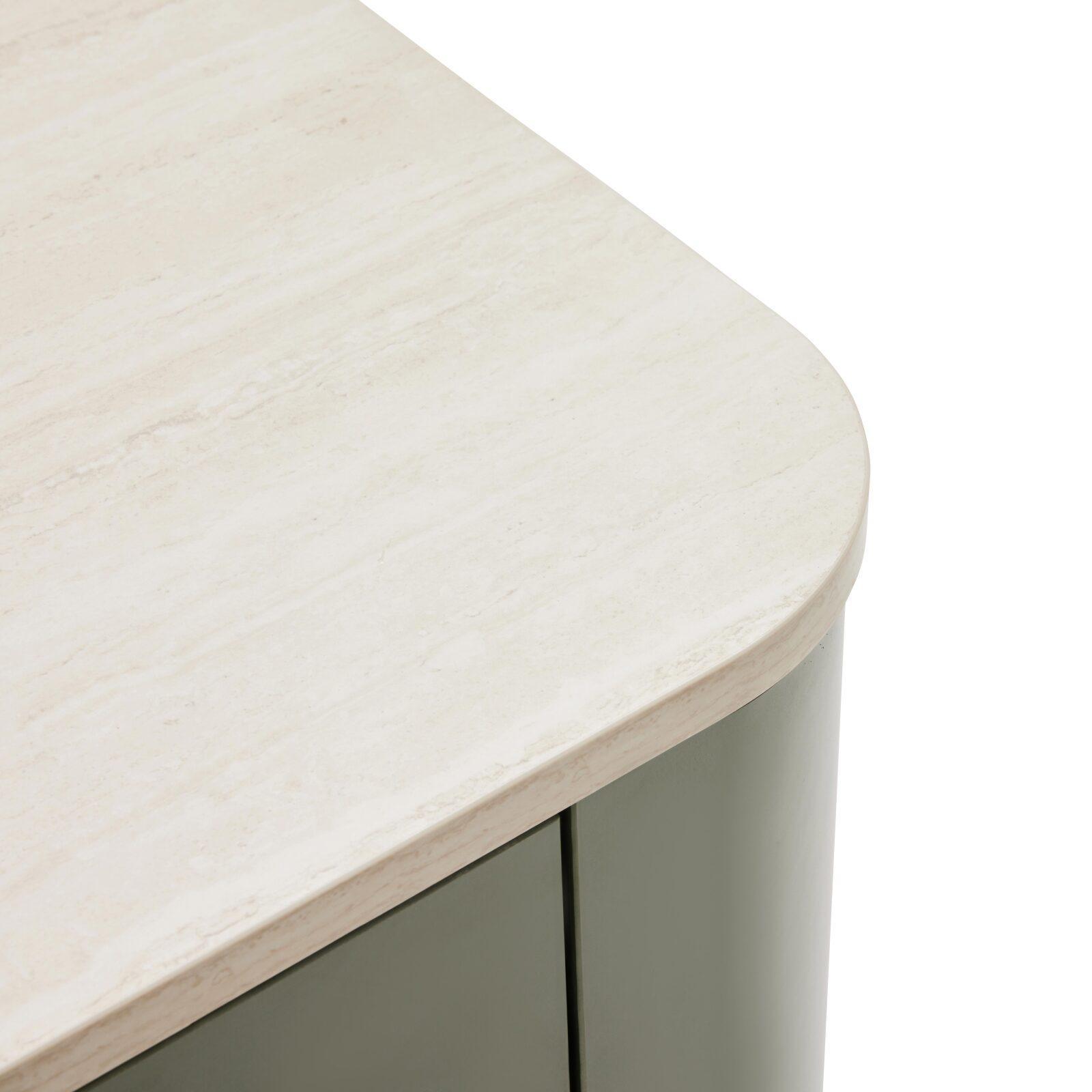 Aparador liso FSC® 3 puertas 120 cm