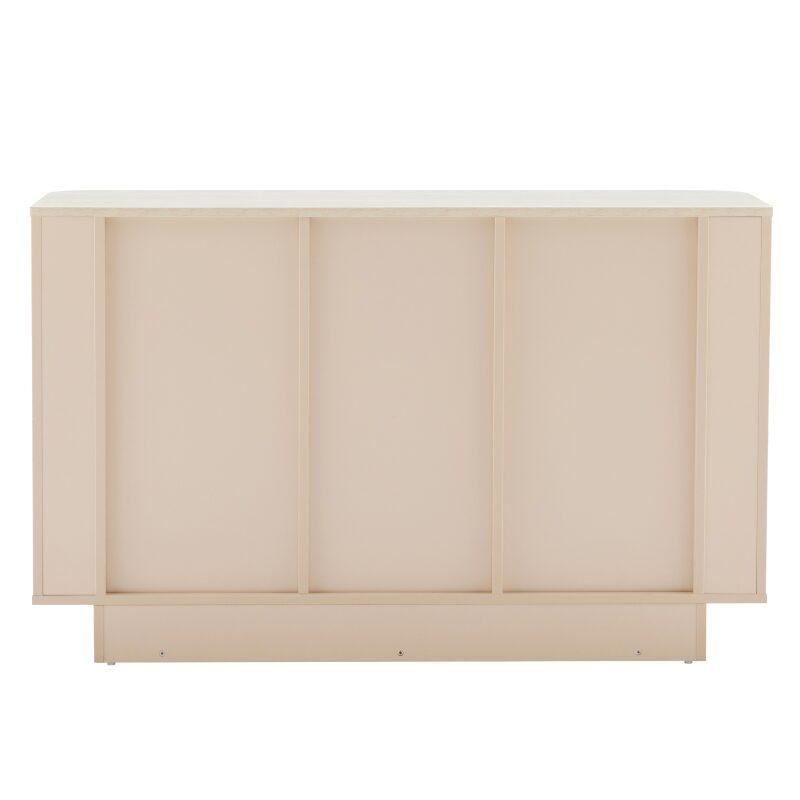 Aparador liso FSC® 3 puertas 120 cm (4/7)
