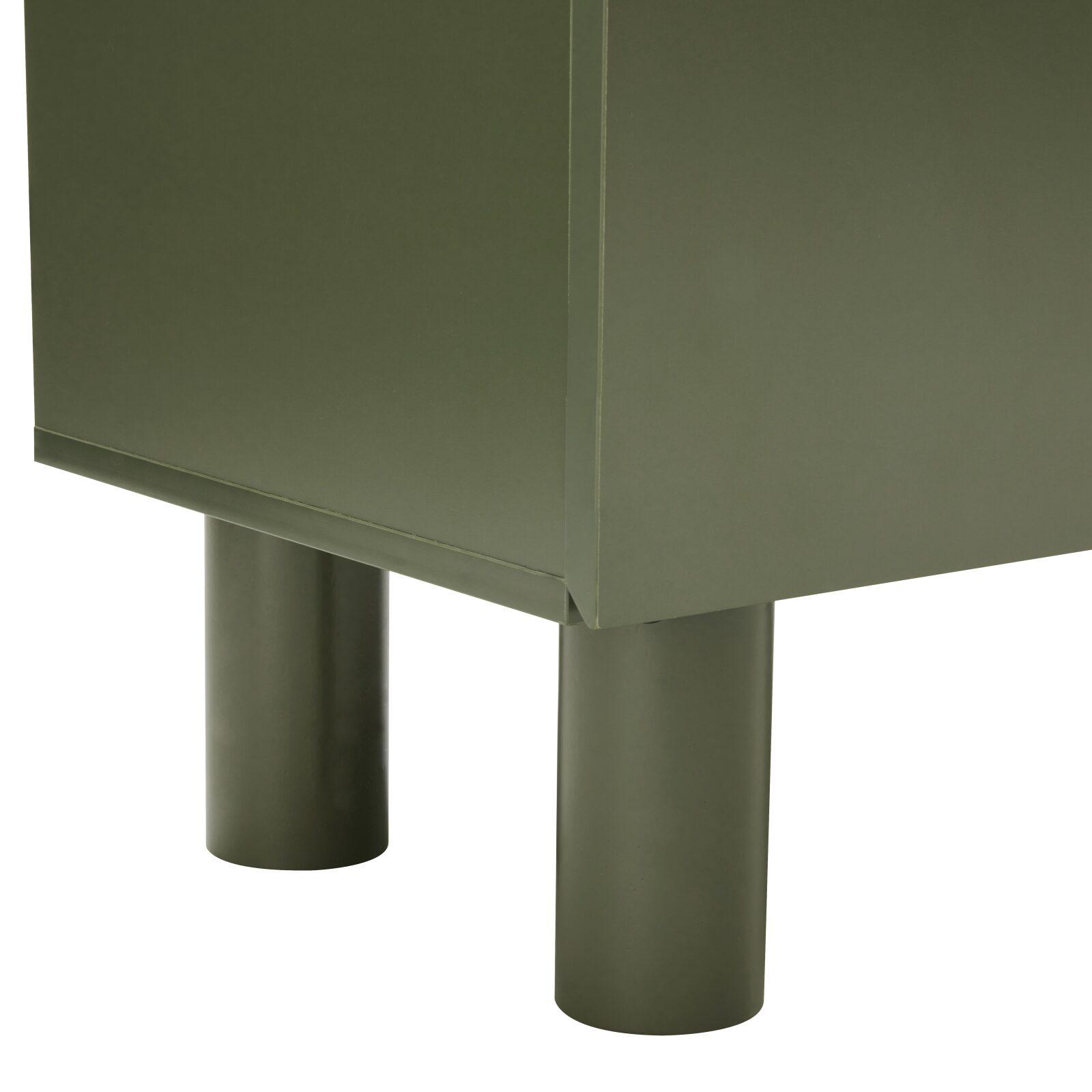 Aparador liso FSC® 4 puertas 180 cm