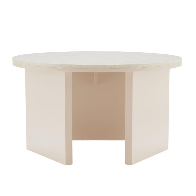 Mesa de centro FSC® redonda Ø80 cm (3/7)