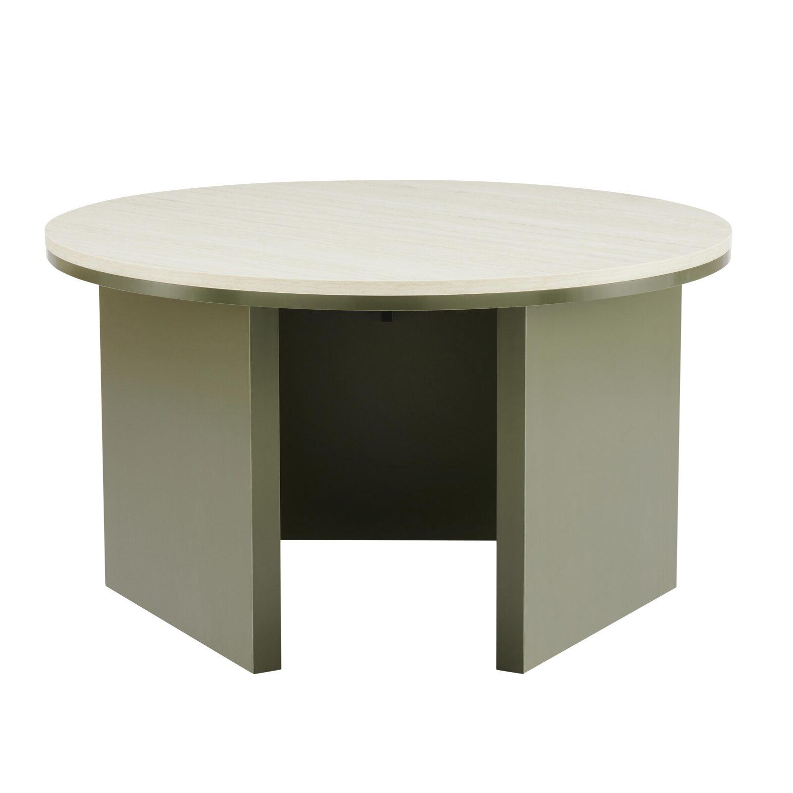Mesa de centro FSC® redonda Ø80 cm