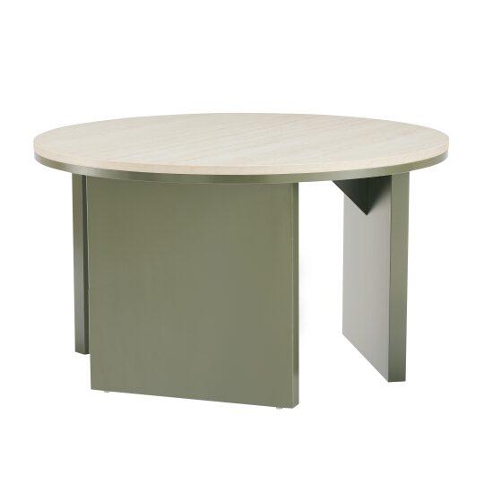 Mesa de centro FSC® redonda Ø80 cm | Oviala