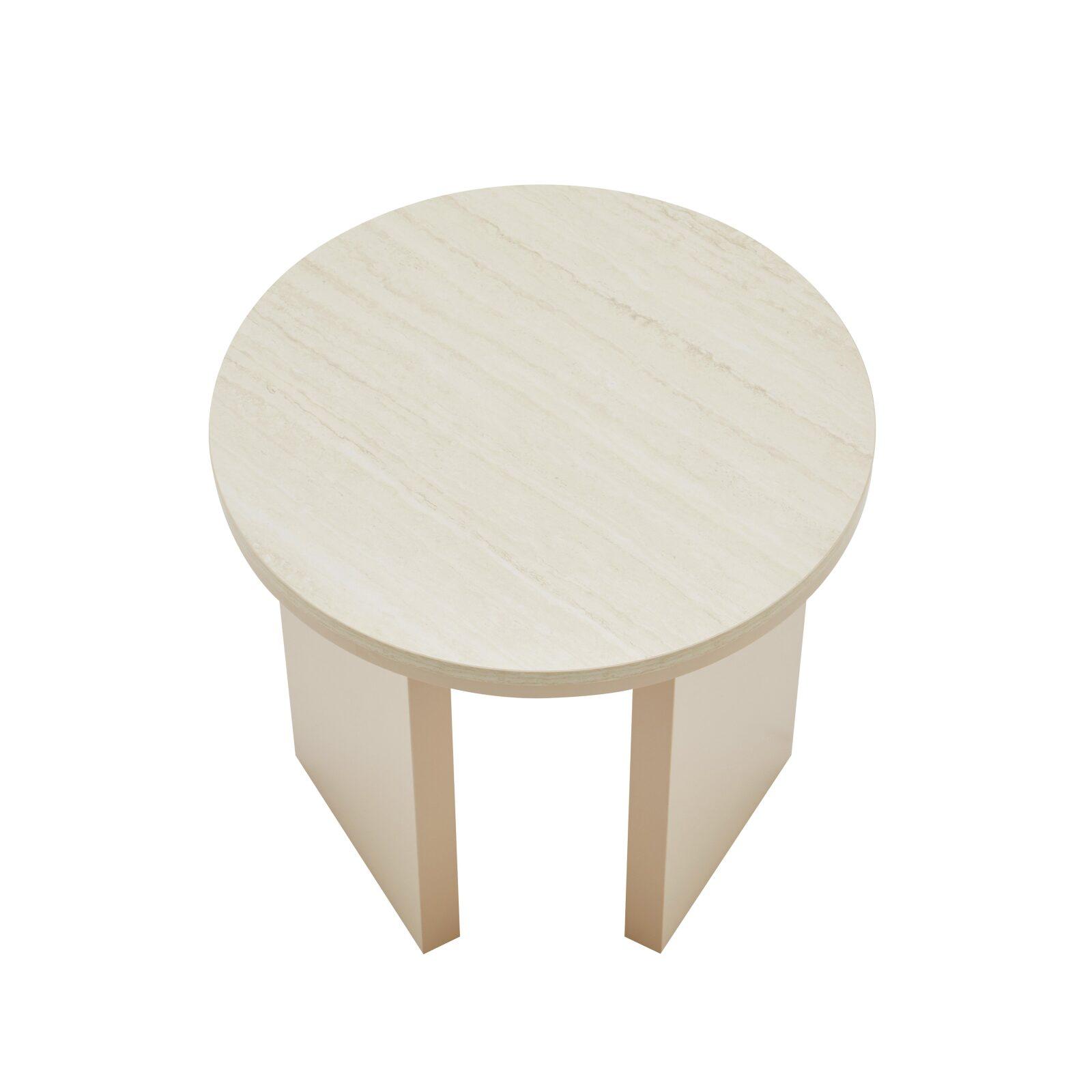 Mesa de centro FSC® redonda Ø50 cm