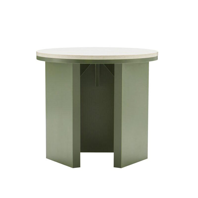 Mesa de centro FSC® redonda Ø50 cm (2/7)