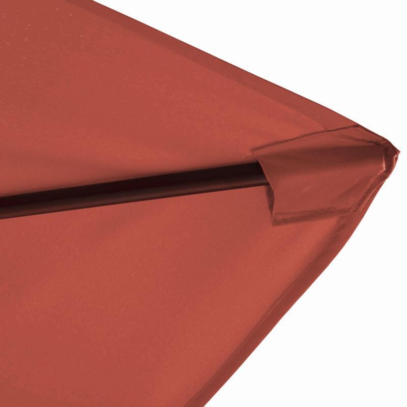 Parasol excéntrico 3x3 m cuadrado (4/7)