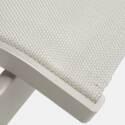 Sillas de jardín de aluminio y textileno con reposabrazos - Lote de 2