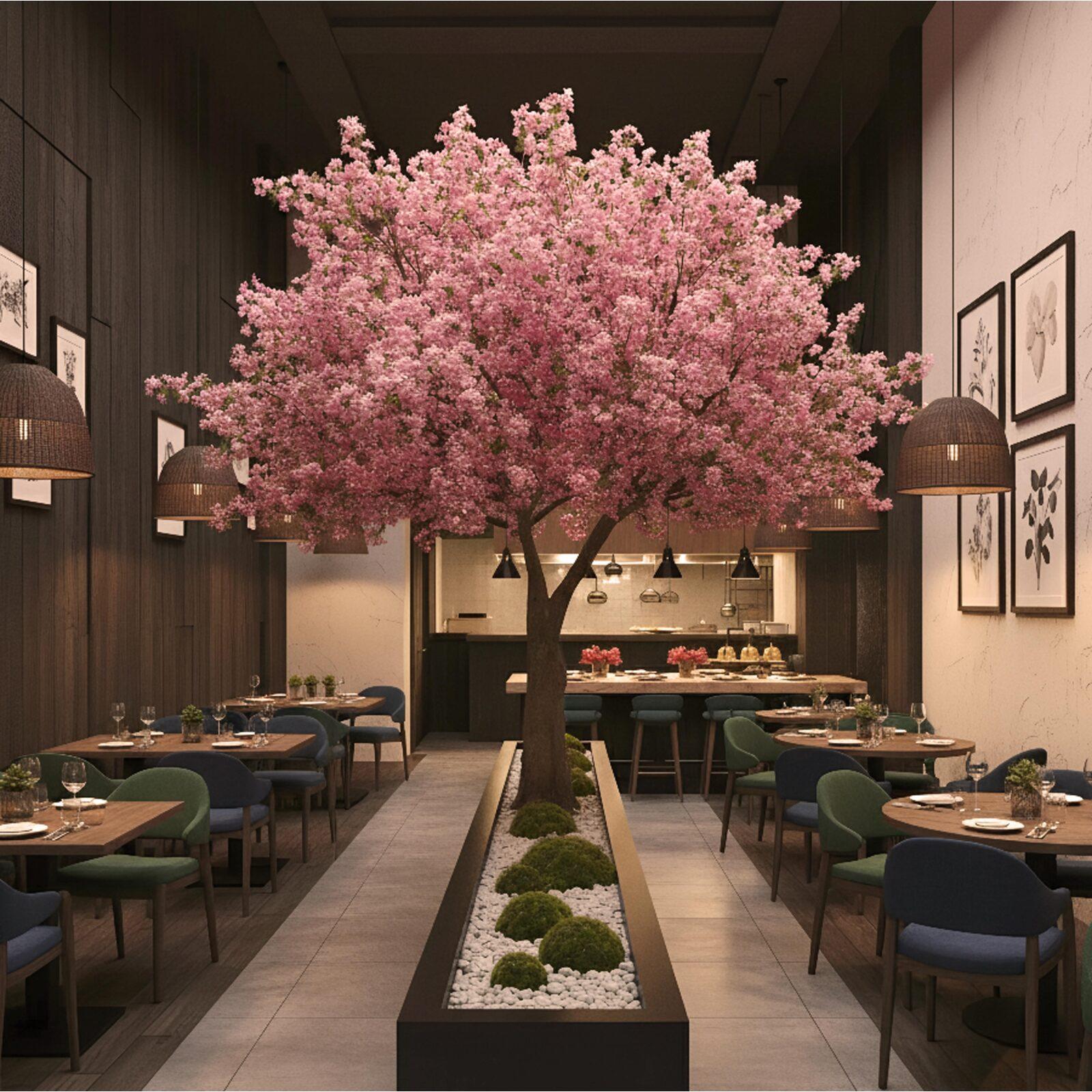 Cerezo artificial premium, 300 cm de altura