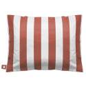 Funda vacía puf a rayas XL exterior impermeable 140x120 cm