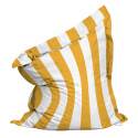 Funda vacía puf a rayas XXL exterior impermeable 180x145 cm