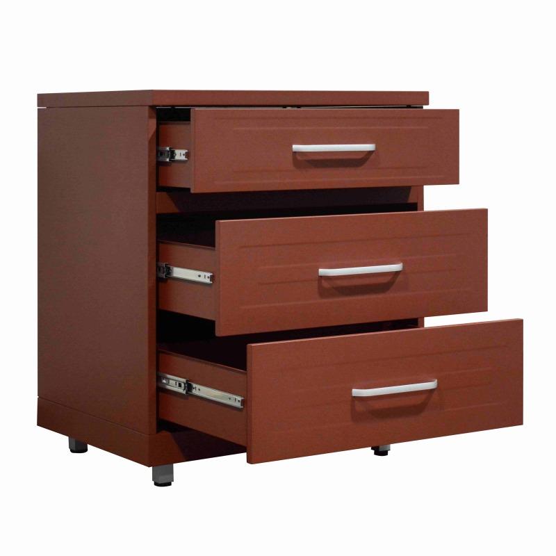 Cocina de exterior de metal con barbacoa y almacenaje - 3 módulos (6/7)