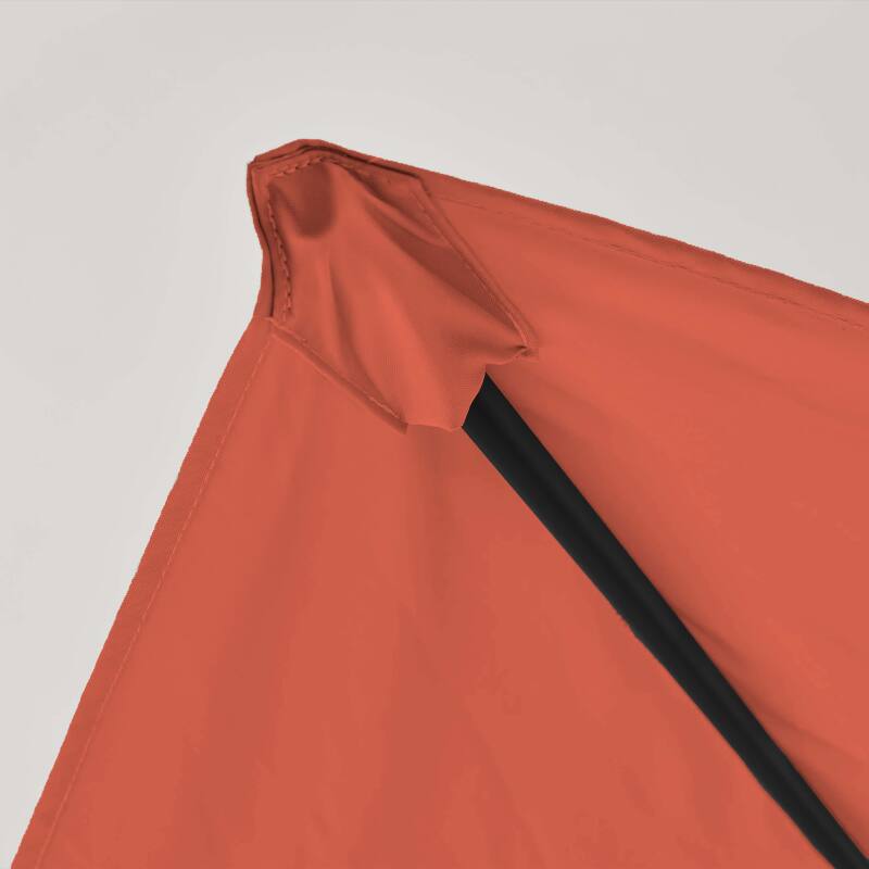 Parasol excéntrico 4x3 m rectangular inclinable y giratorio 360° (6/7)