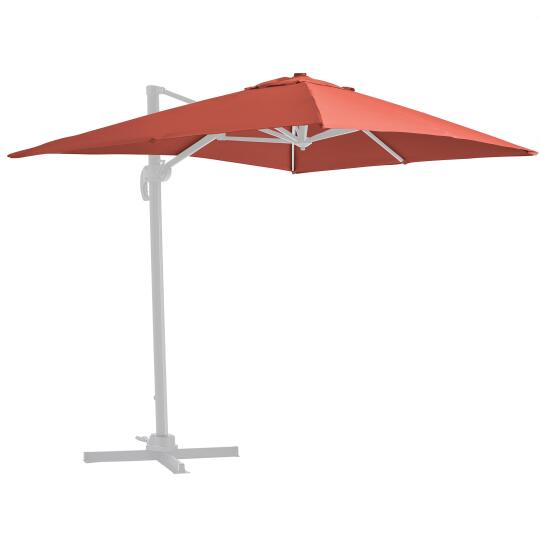 Tela repelente al agua para sombrilla desplazada 2 x 3 m | Oviala