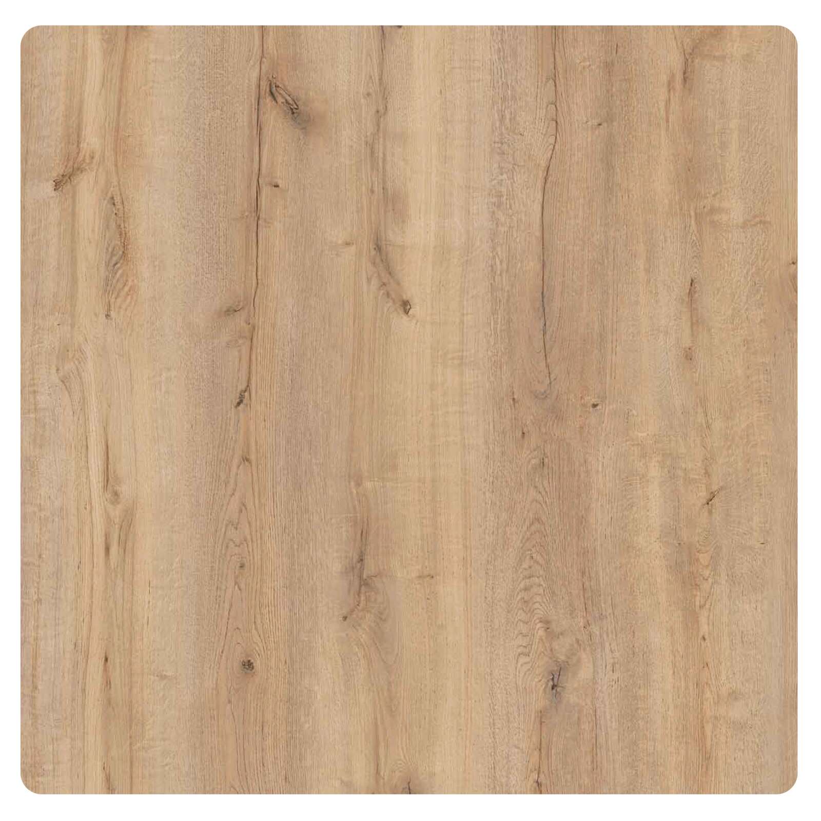 Tablero cuadrado de mesa de 60 x 60 cm en HPL