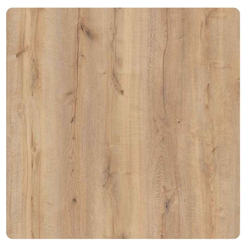 Tablero cuadrado de mesa de 60 x 60 cm en HPL