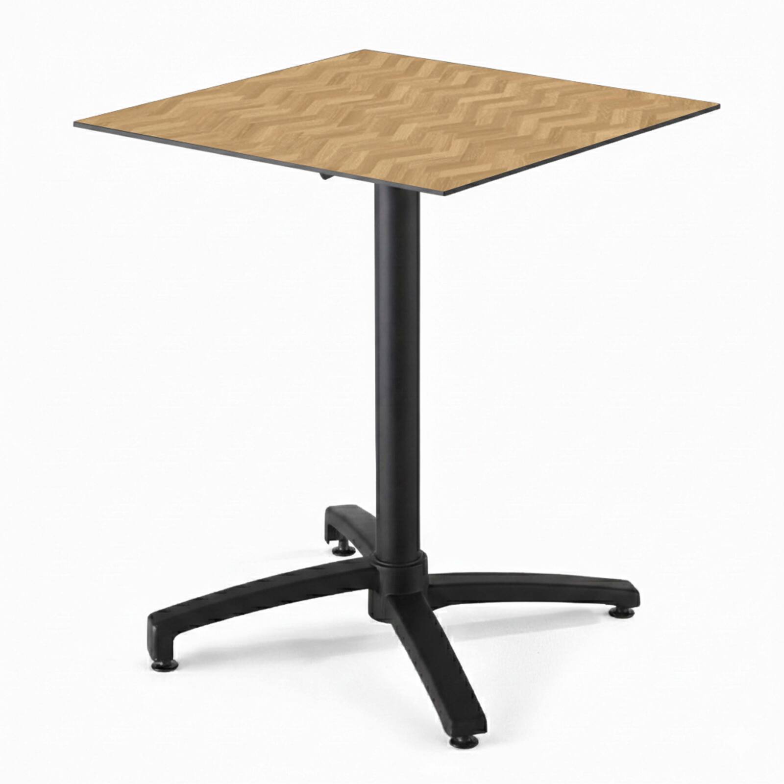 Tablero cuadrado de mesa de 60 x 60 cm en HPL