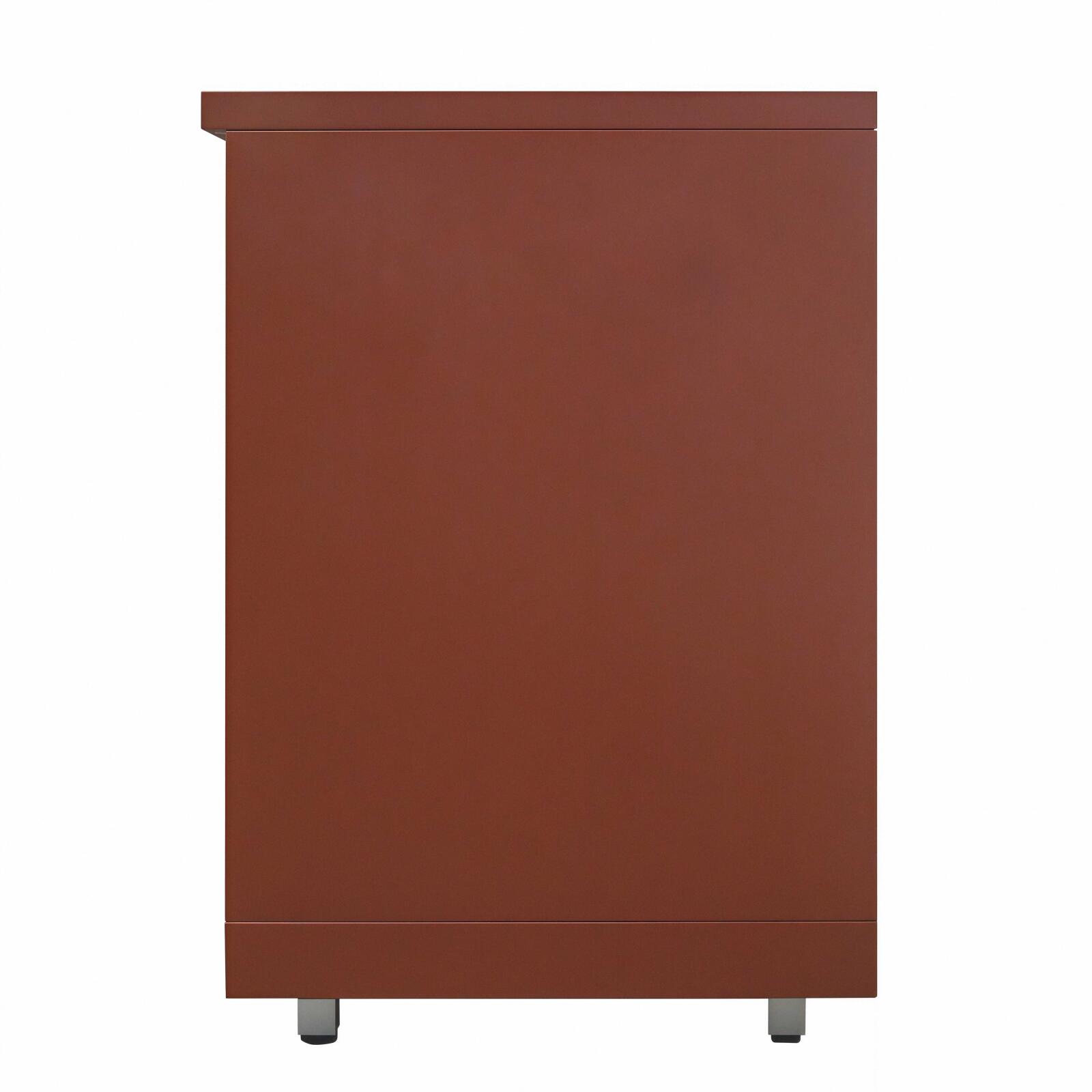 Módulo de almacenamiento de cocina de exterior de 3 cajones