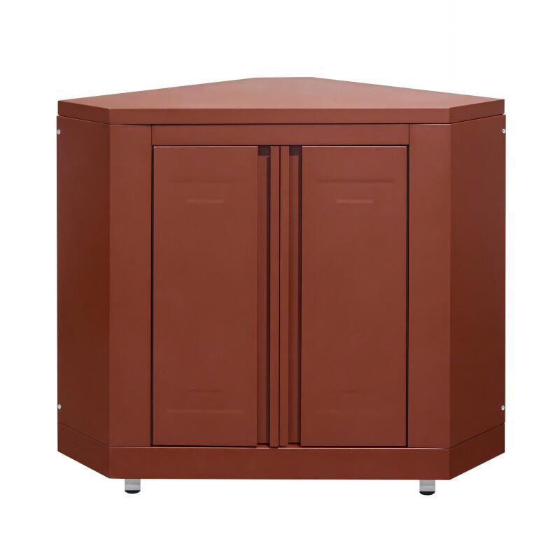 Módulo de almacenamiento de esquina de cocina de exterior de acero (4/6)