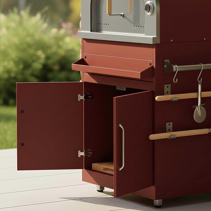 Módulo de acero para horno de pizza para cocina de exterior (2/7)