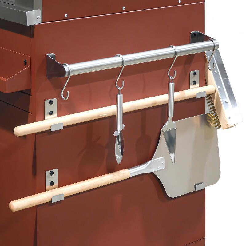 Módulo de acero para horno de pizza para cocina de exterior (6/7)