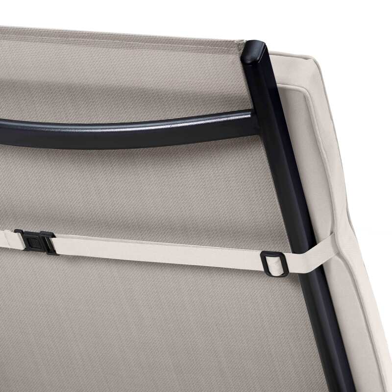 Lote de 2 colchones de tumbona lisos (70/74)