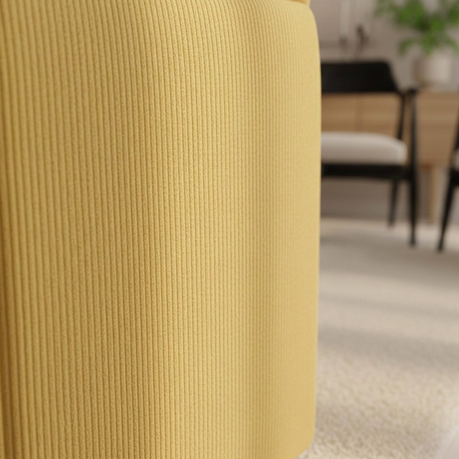 Sillón esquinero de tela para sofá modular