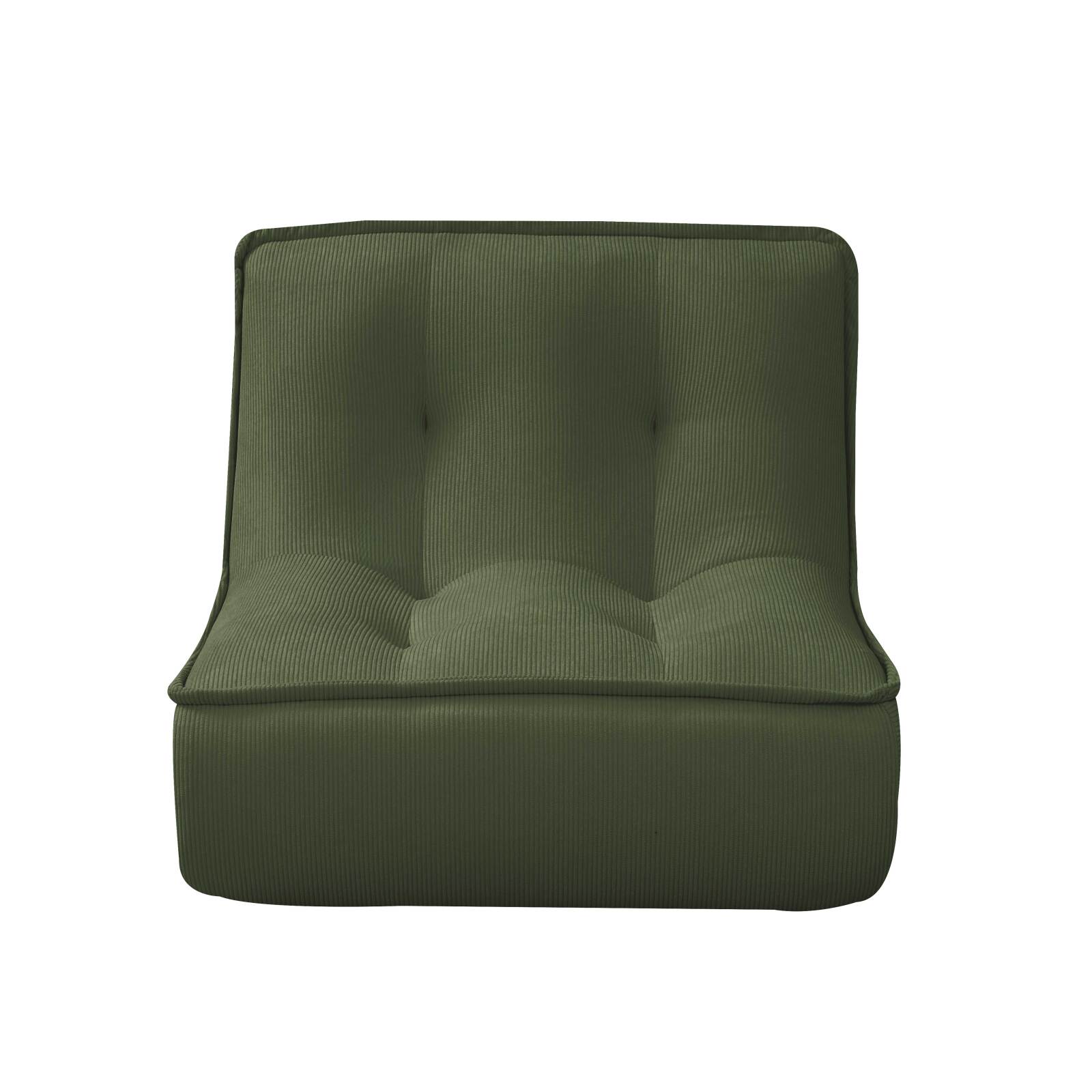 Sillón de tela para sofá modular