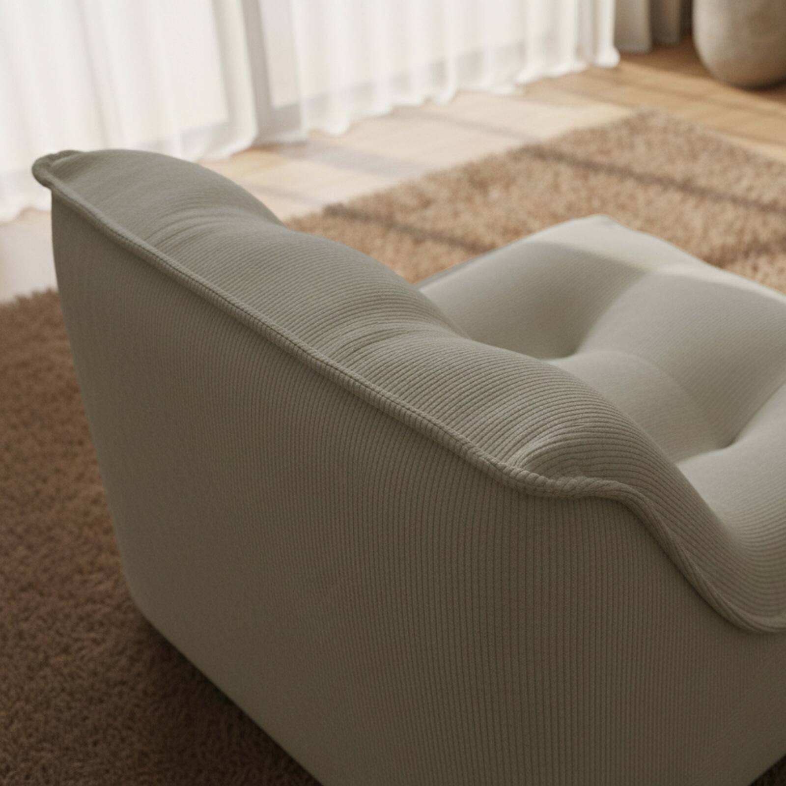 Sillón de tela para sofá modular